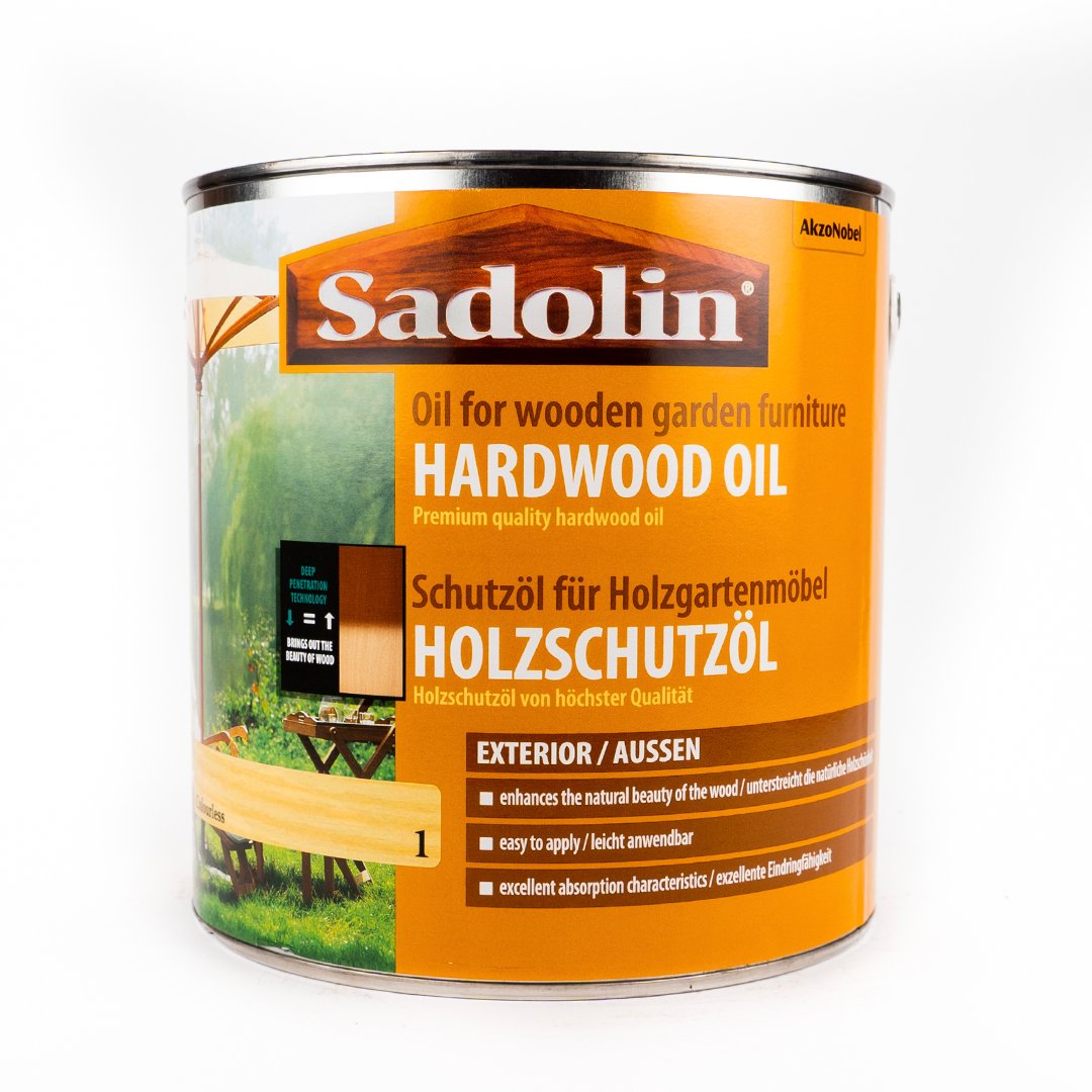 105.jpg SADOLIN HARDWOOD OIL INCOLORO 1 DE 2,5 LTS - Imagen 1