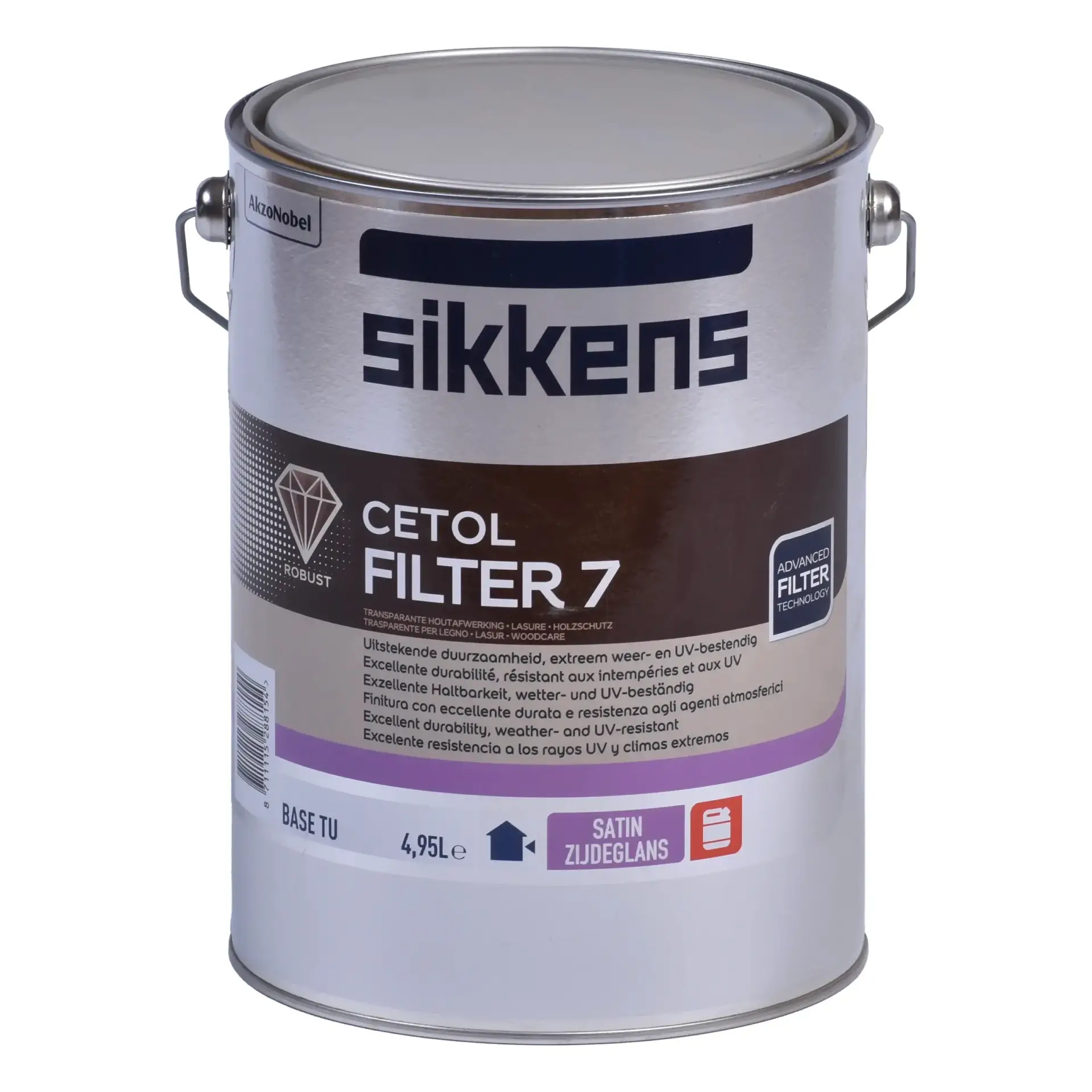 Sikkens Cetol Filter7 4,95l_new branding SIKKENS FILTER 7 PLUS 5 Lts. - Imagen 1